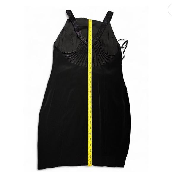 Niteline Black Bubble Mini Skirt Night Out - Picture 2 of 6